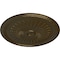 Ekena Millwork Juniper Ceiling Medallion (Fits Canopies up to 7"), Hand-Painted Brass, 36"OD x 1 1/2"P CM36JUBRS - alternate 3